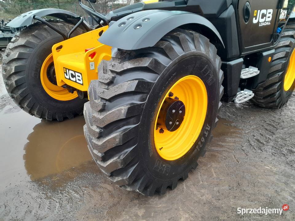 JCB 56080 2019R JOYSTICK KLIMATYZACJA ŁADOWARKA Koła Dźwigi, podnośniki