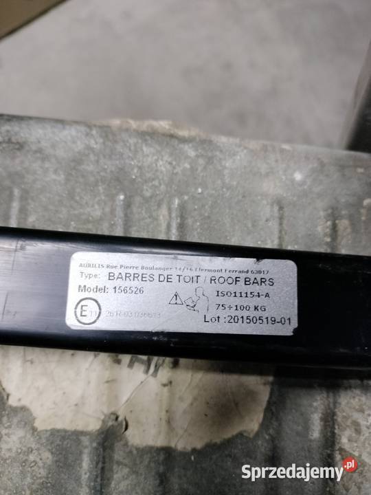 Sprzedam kit 3080 plus belki Thule Żory