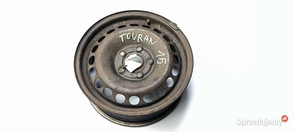 FELGA STALOWA 15 VOLKSWAGEN TOURAN 6JX15 Lipno