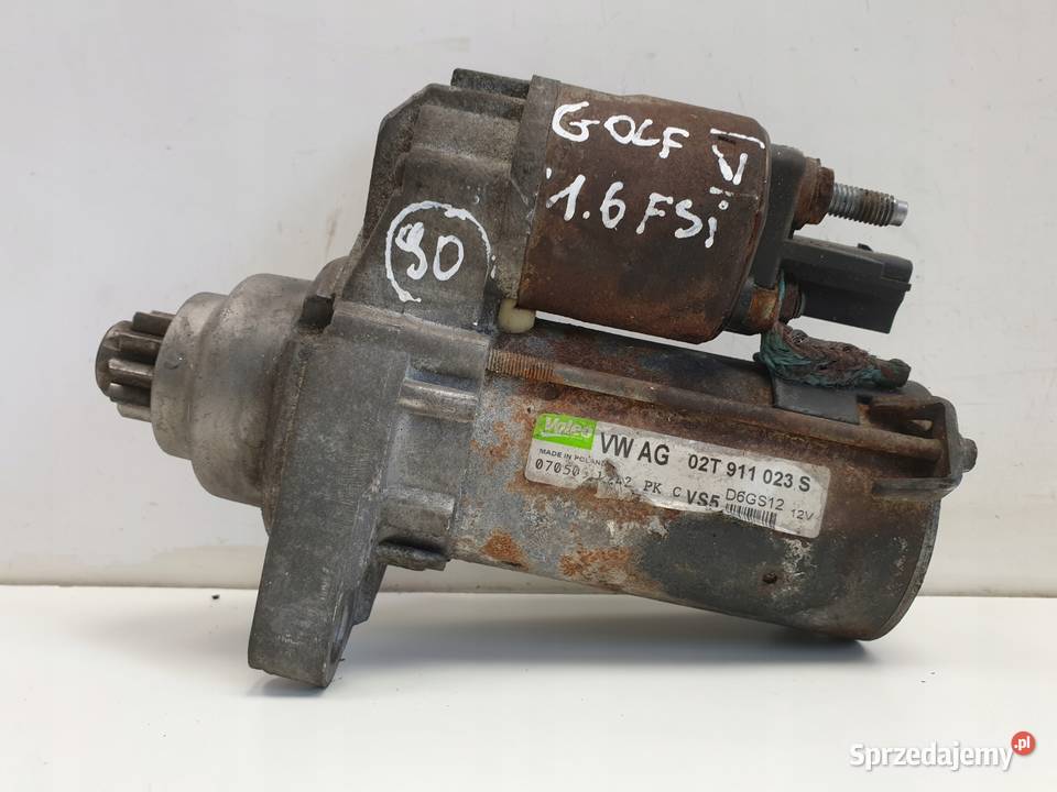 ROZRUSZNIK VW Golf V 16 FSI ROZRUSZNIK valeo Rudka