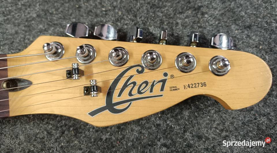 Cheri Telecaster 1993 Fender Texas Special Gitary i akcesoria Piła
