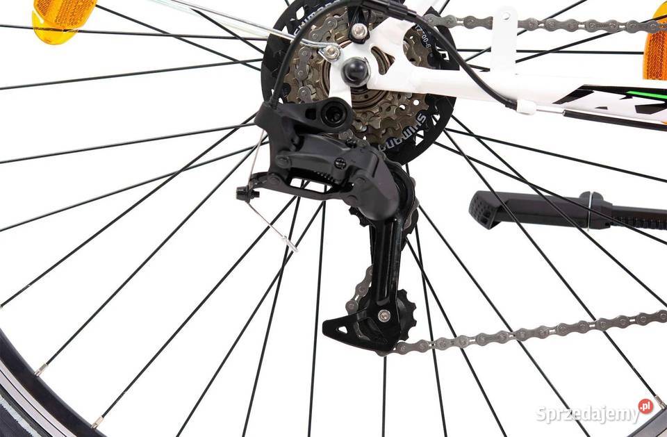 Rower Męski Trekkingowy 28 SHIMANO Światła