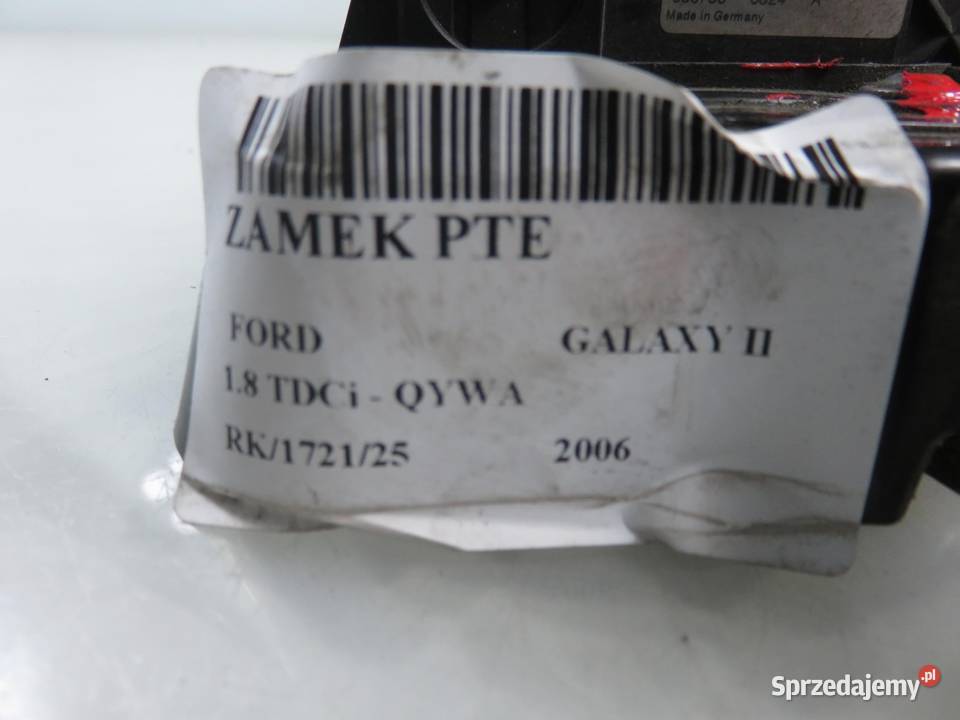 ZAMEK PRAWY TYLNY FORD GALAXY II 6M2AR26412BA małopolskie