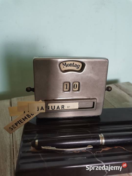 Kalendarz wieczny Art Deco z lata 30 tych małopolskie Kraków