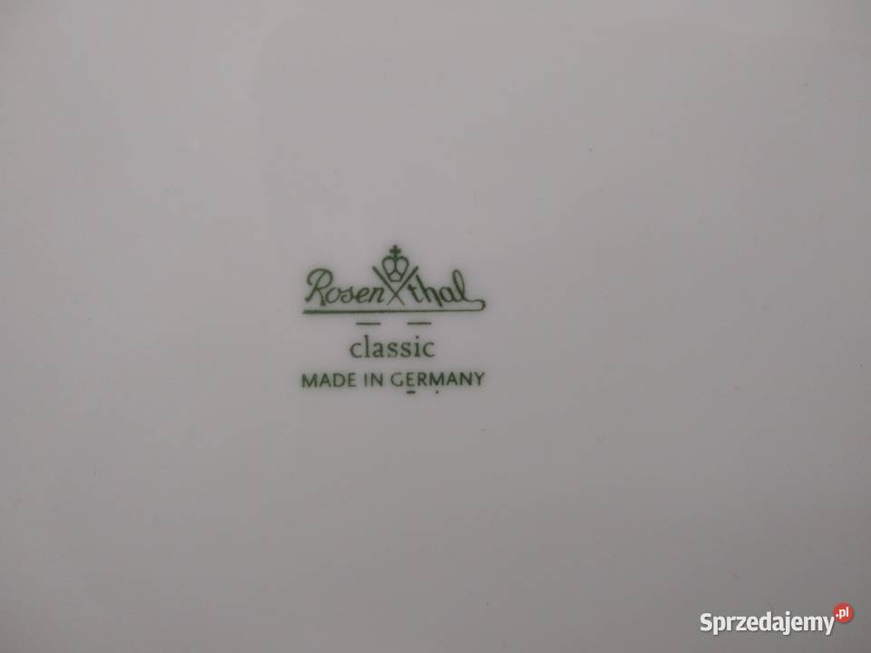 Podtalerz platzteller Rosenthal Biała Maria 31 Kalisz
