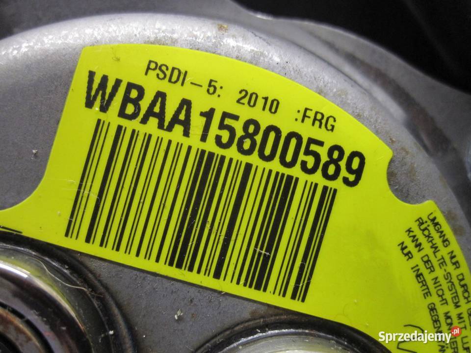 BMW E82 10r AIRBAG poduszka kierowcy 3051642