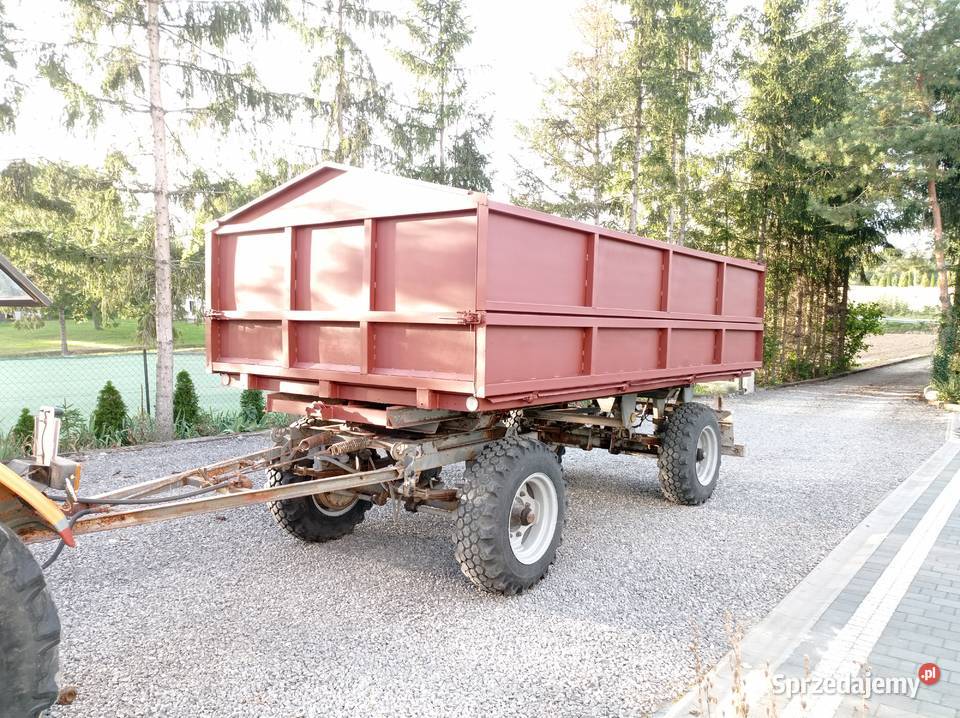 Przyczepa rolnicza wywrotka hl 6011 lubelskie Krasnystaw sprzedam