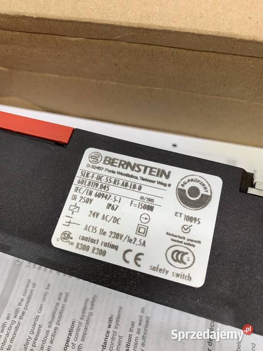 BernsteinSLKFUC55 R1 A0 L0 0 6018119045 Safety Warszawa sprzedam