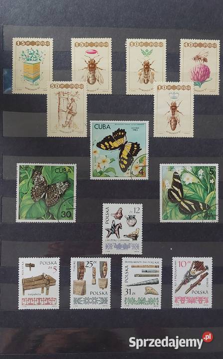 Znaczki pocztowe lata 8090