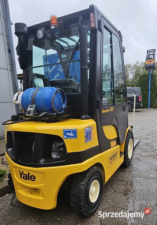 YALE GLP25VX niski przebieg 3544 h Wózki widłowe Oborniki sprzedam