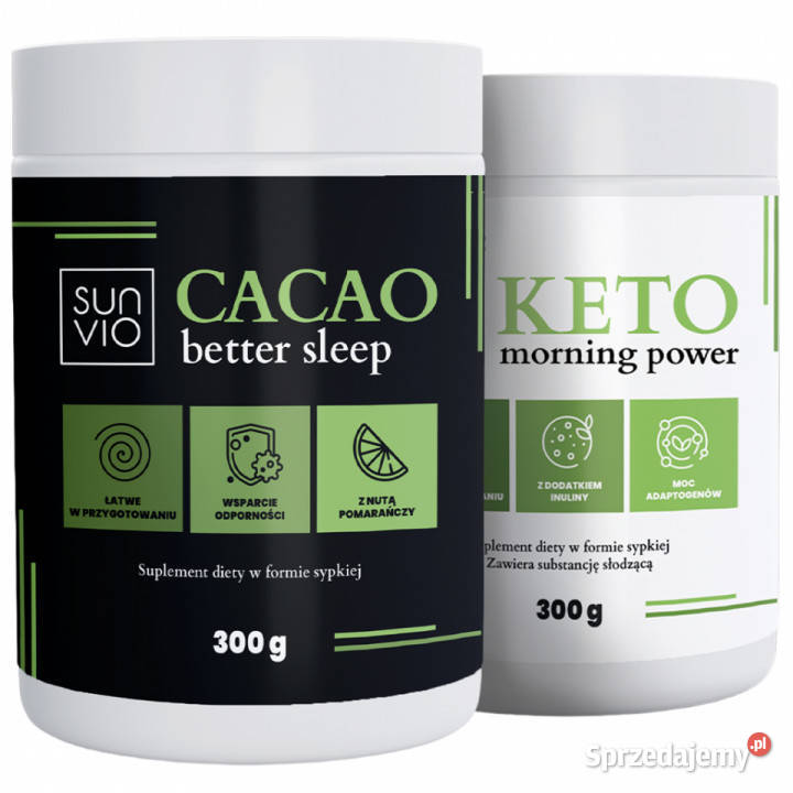 SunVio Cacao better sleep 300g Keto morning