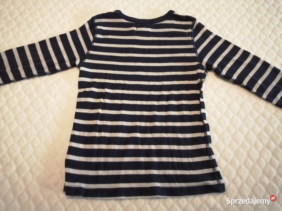 Bluzka długi rękaw chłopięca pasy 110116 HM Czeladź