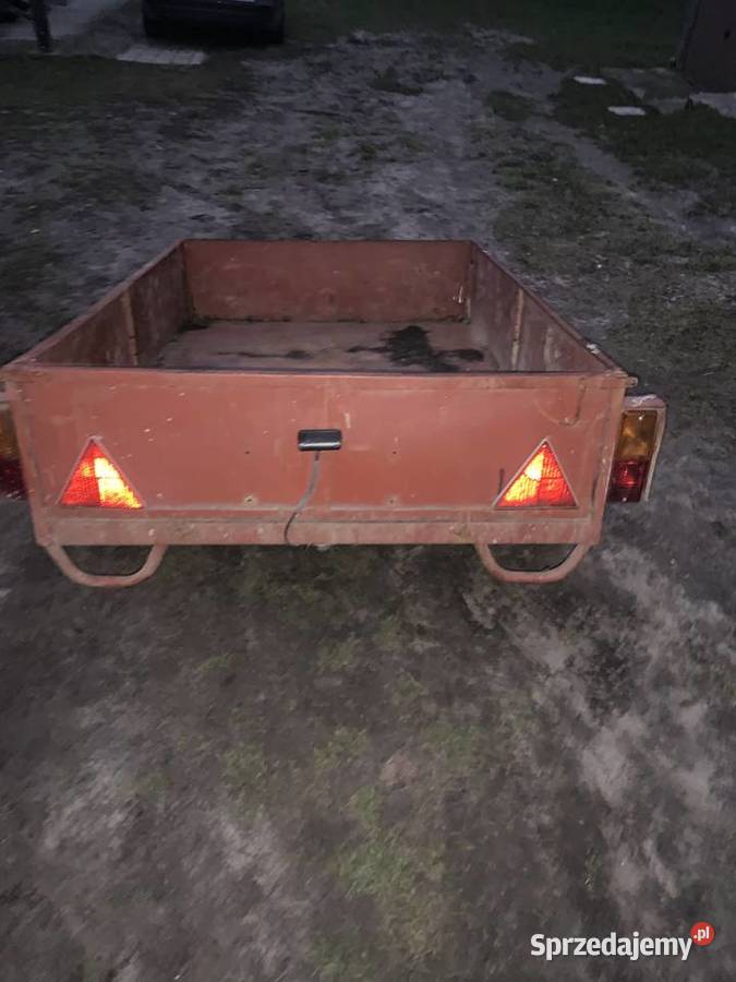 Przyczepka samochodowa bez dokumentów 108x160 Momoty Górne