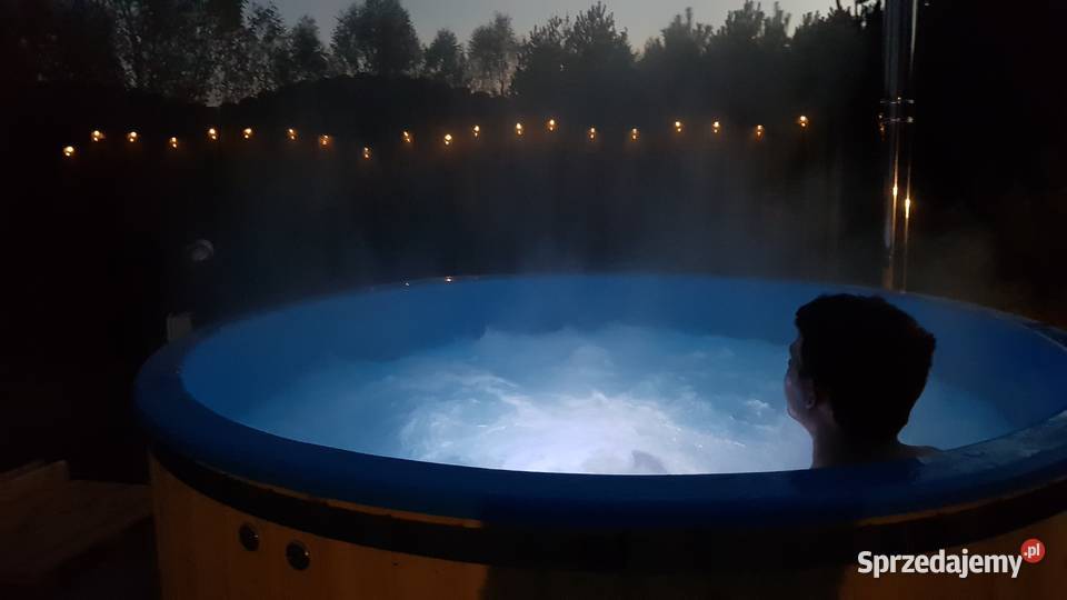 Gorąca Beczka Kąpielowa Balia Ogrodowa Sauna Dom i Ogród Ostróda