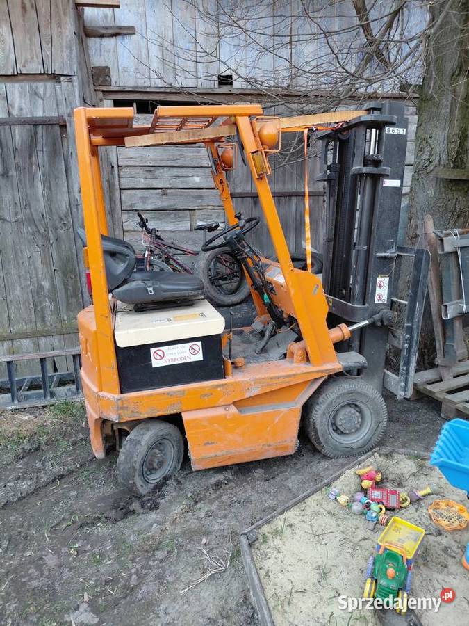 Wuzek widłowy toyota elektryczny Bzowiec sprzedam