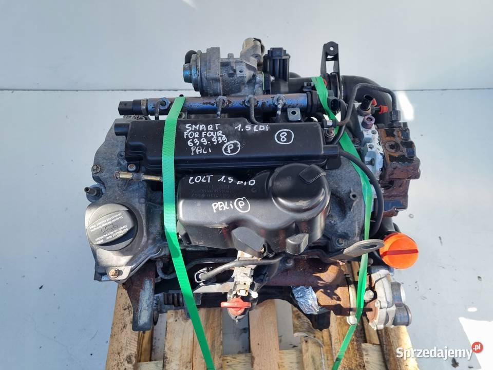 SILNIK KOMPLET Mitsubishi Colt VI Z30 15 DID osobowe Silniki kompletne Części samochodowe Rudka