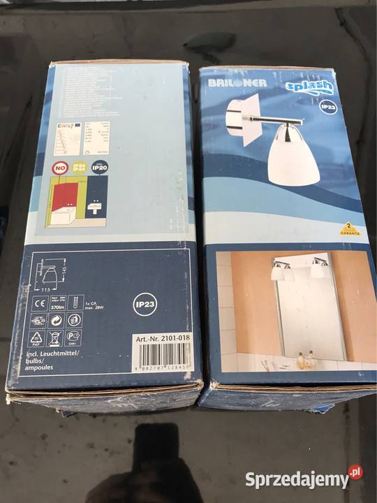 Briloner Splash lampa kinkiet łazienkowy Legnica