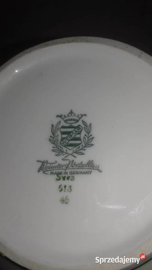 duży wazon Weimar Porzellan sygnowany lata 80te mazowieckie Warszawa sprzedam