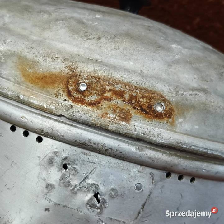 Aluminiowy chlebak z cz PRL Myszkowska Fabryka Pozostałe Łódź