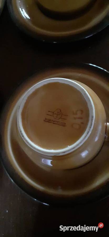 Serwis do kawy z porcelitu Pruszków zachodniopomorskie Prusim