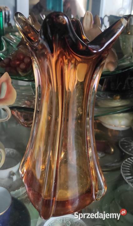 BURSZTYNOWY WAZON CZESKI Pabianice