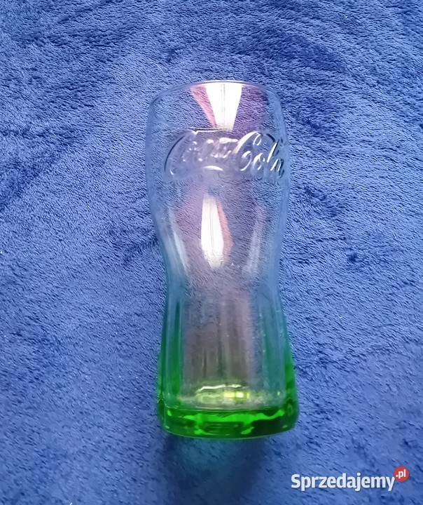 Zielona kolekcjonerska szklanka Coca Cola 025 L