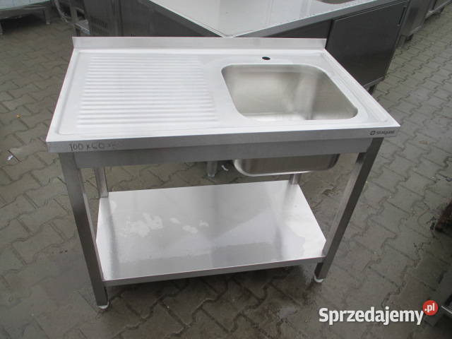 Zlew Gastronomiczny 1 Komorowy Z Półką 1006085 Ostrów Wielkopolski