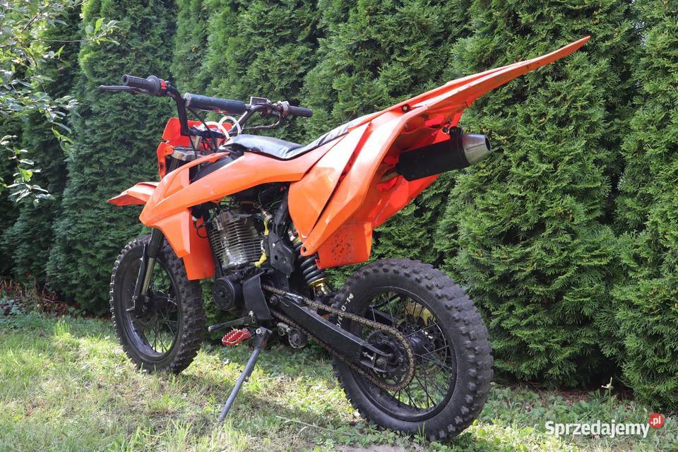 Cross Loncin 250 z cylindrem 150 4T Plastiki KTM Wola Książęca