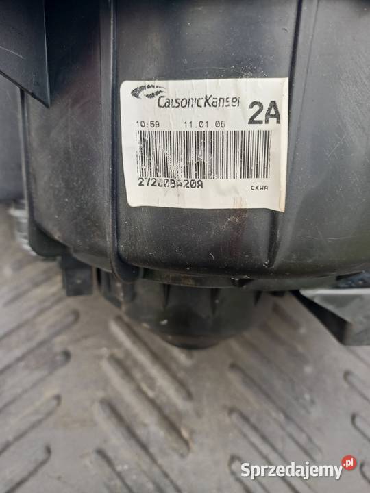 Wentylator nawiewu klimatyzacji nissan primera osobowe zachodniopomorskie Szczecin