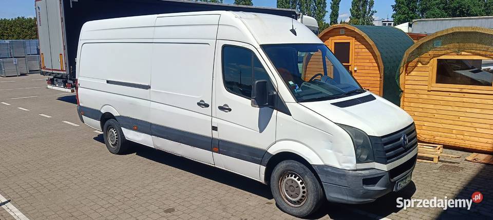 Volkswagen Crafter uszkodzony silnik biały Pass sprzedam