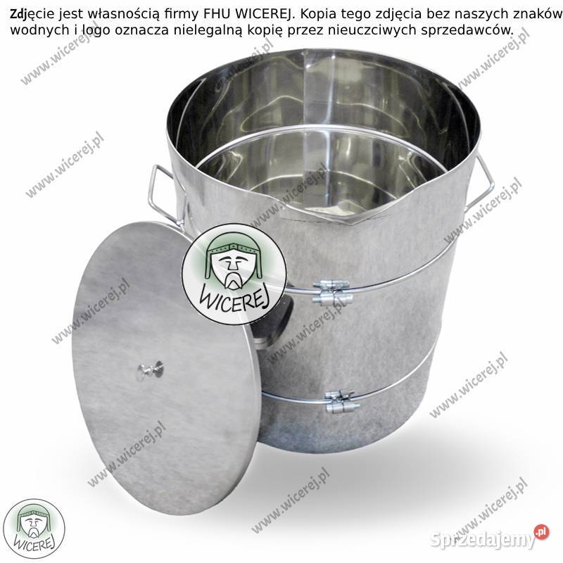 Odstojnik do miodu Nierdzewny 60L z Profilowanym