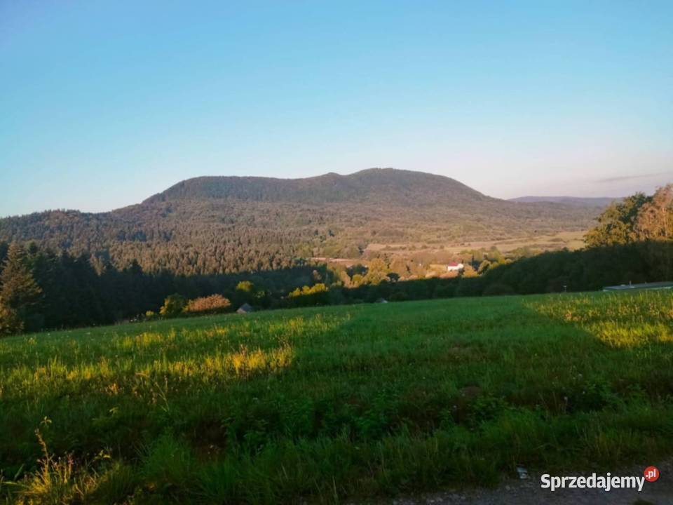 działka Beskid Niski Dukielszczyzna rekreacyjna podkarpackie Krosno