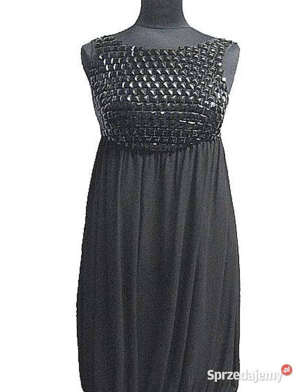 Sukienka czarna elegancka 34 XS biust 84 mazowieckie Siedlce sprzedam