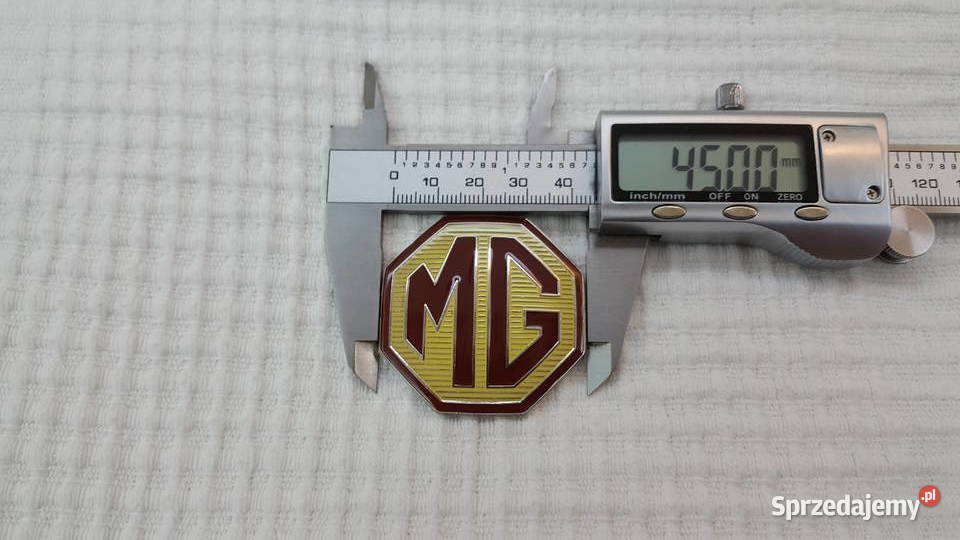 MG EMBLEMAT ZNACZEK LOGO 45mm KOLOR RZADKI NOWY Poznań