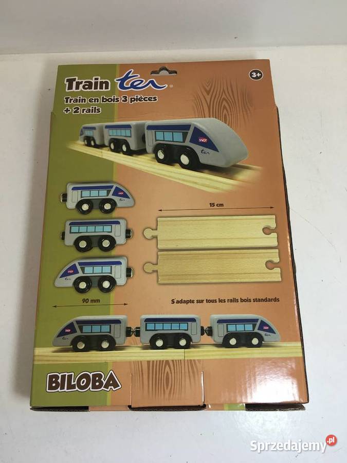 Biloba pociąg drewniany plus tory Częstochowa