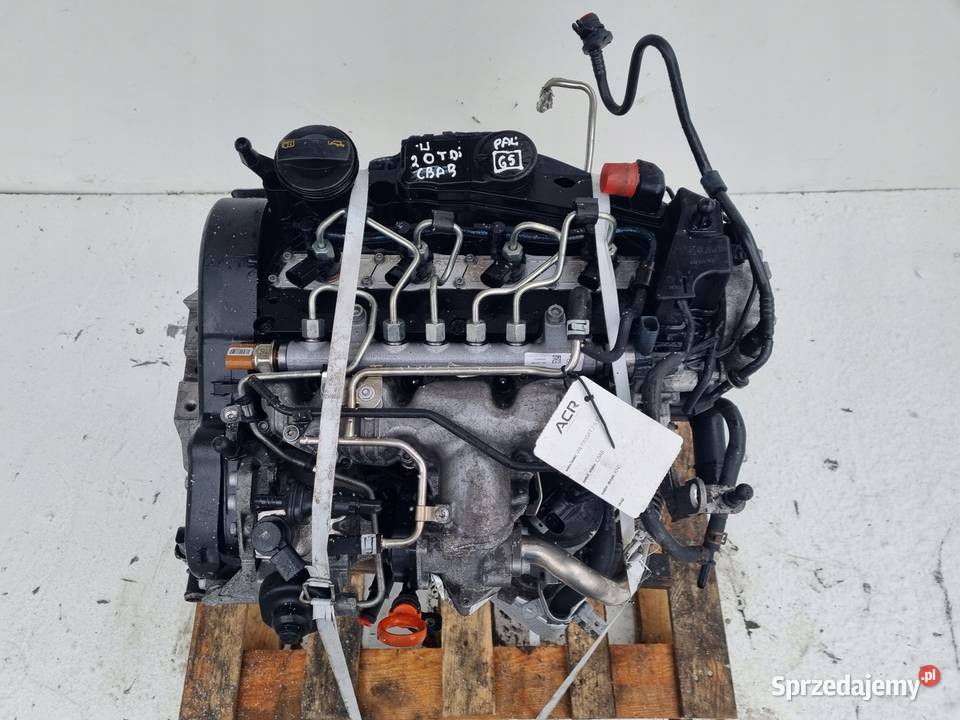 SILNIK BEZ OSPRZĘTU VW EOS 20 TDI 140 ładnie Części samochodowe Chełm sprzedam