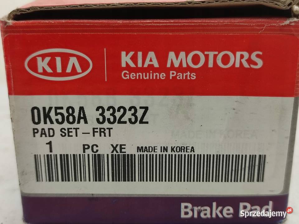 KLOCKI HAMULCOWE PRZÓD KIA CARNIVAL 9906 25 29D lubelskie