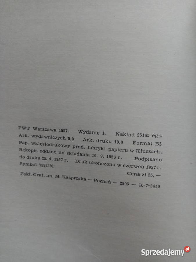 Zdobywany księżyc 1957r Dąbrowa Górnicza
