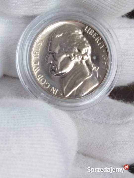 Moneta 5 centów Jeferson USA 1959 lubuskie Żary