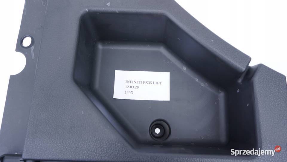 WYPEŁNIENIE WKŁAD BAGAŻNIKA INFINITI FX35 FX45 wielkopolskie Nowy Tomyśl