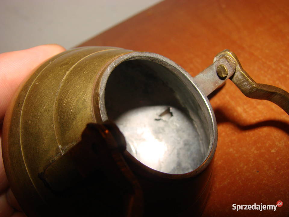 mosiężny mały czajniczek Pruszcz Gdański sprzedam