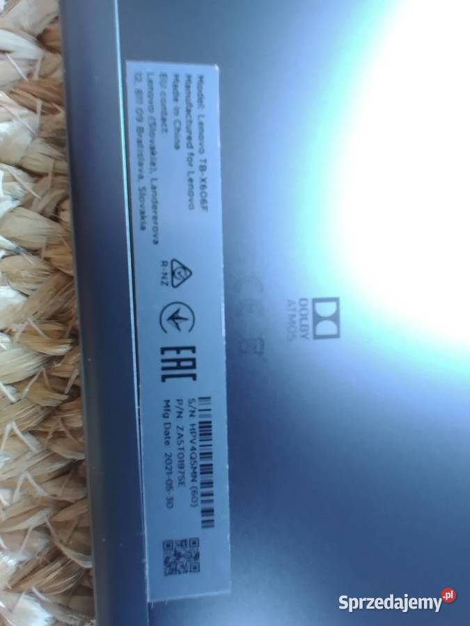 Tablet Lenovo Tab M10 HD TBX306F 232gb Bluetooth  Sławno