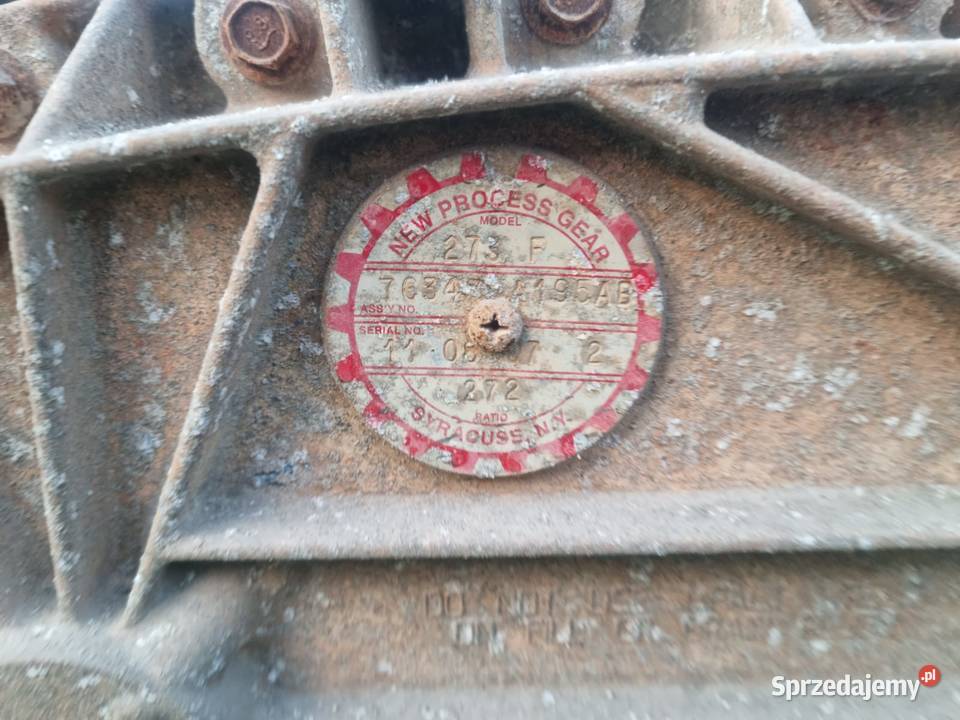 Ford F250 54 0812 reduktor skrzyni biegów 273F Układ napędowy wielkopolskie Pleszew