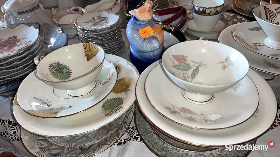 Filiżanka z talerzykiem deserowym Różne