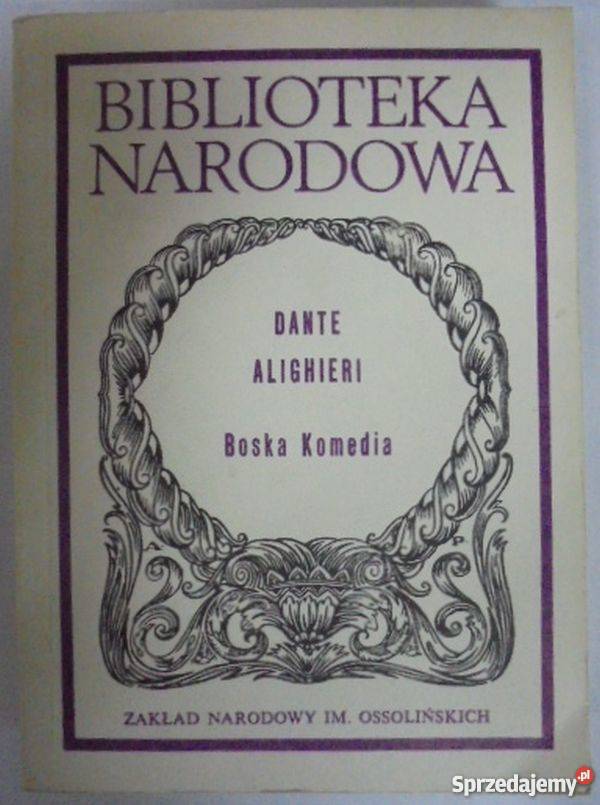 BOSKA KOMEDIA ALIGHIERI DANTE podlaskie Białystok