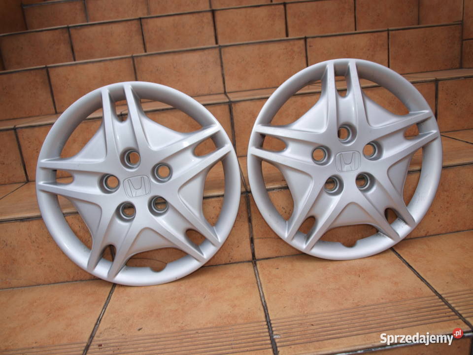 Honda kołpaki 15 oryginalne komplet 4 sztuki Koła i felgi wielkopolskie Kalisz sprzedam