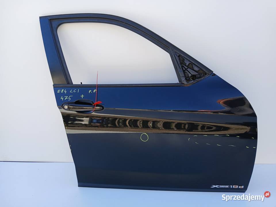 DRZWI PRAWE PRZEDNIE PRZÓD BMW X1 E84 475 Strzyżewice