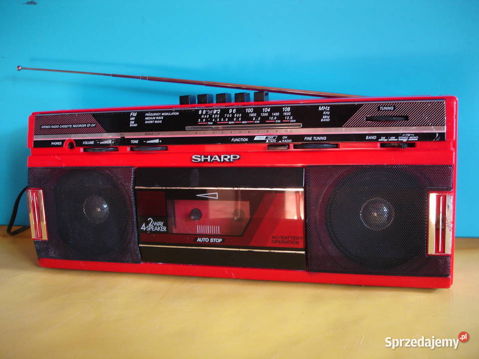 Radiomagnetofon SHARP QT247