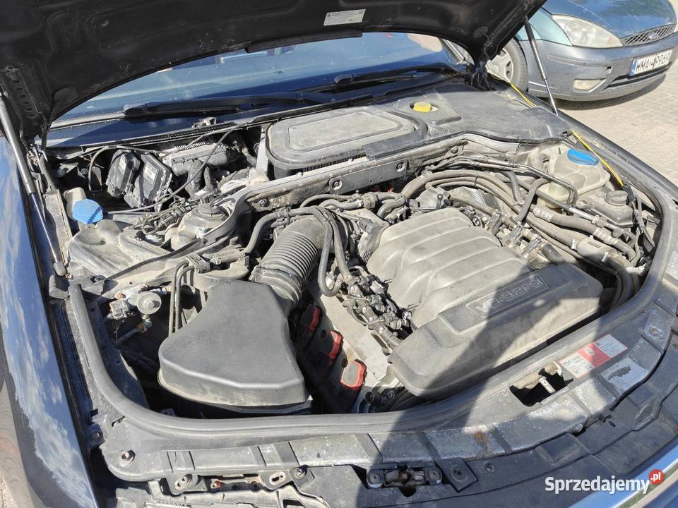 Audi A8 D3 32 fsi LPG Quatro uszkodzony Białystok