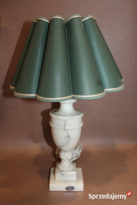 Włoska lampa marmurowa 245 Antyki Szczecin